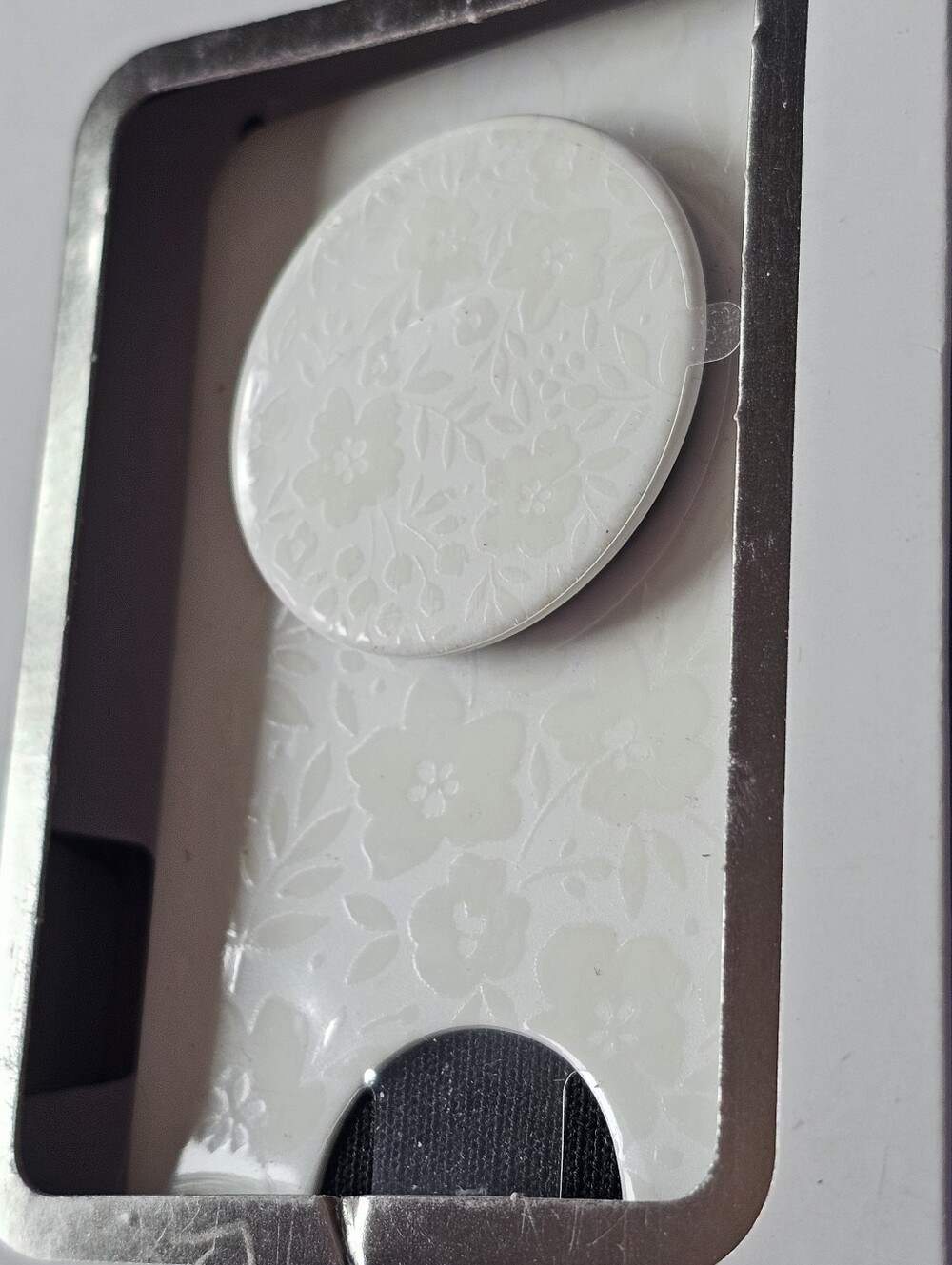 Popsocket - Blanc Fresh MAGSAFE Popwallet+